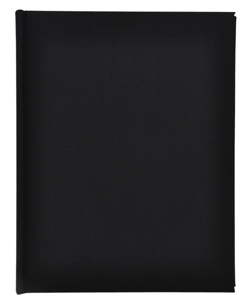 Album na zdjęcia w rozmiarze 10x15 cm - 200 zdjęć do wsuwania - LINEN BLACK - Czarny - płótno