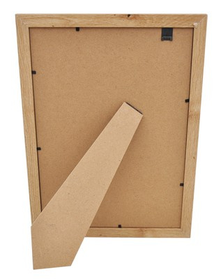 Ramka drewnopodobna - naturalna - format A4 21x29,7 cm- kolor naturalny - G221 - okleina mdf