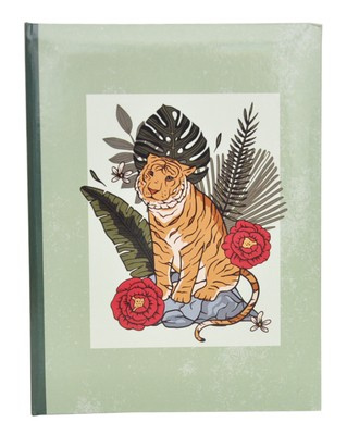 	Album na 100 zdjęć do wsuwania w rozmiarze 10x15 cm - 10x15/100 ZOO - Zielony - tygrys