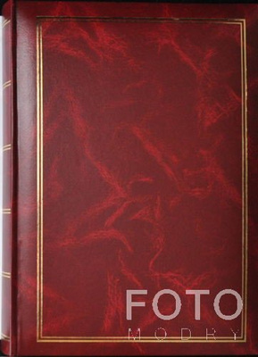 Album na 300 zdjęć w rozmiarze 10x15 cm - zdjęcia do wsuwania - CLASSIC BORDOWY 3 Zdjęcia Na Stronę