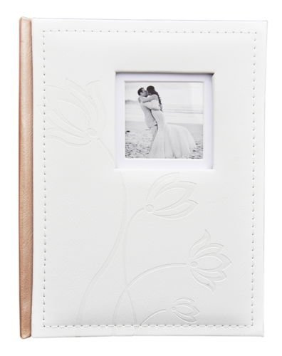 Album 10x158/50 Flower - biało-złoty