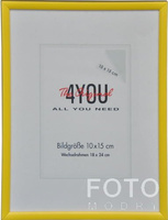 Fotoramka 18x24 - żółty - Szerokość 1 cm
