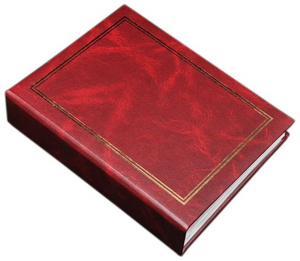 Album na 200 zdjęć do wsuwania - zdjęcia w rozmiarze 10x15 cm 10x15200 CLASSIC - Bordowy