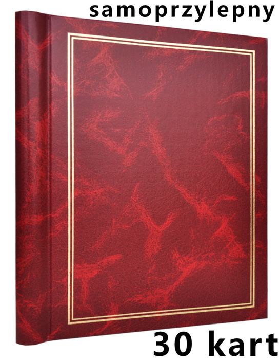 Album Samoprzylepny pod folię 30 kart 60 stron DRS30V CLASSIC - Bordowy