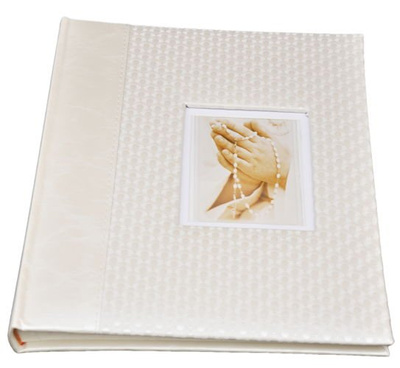 Album tradycyjny KOMUNIJNY DBCS20 FLIRT 20 kart - ecru - kremowe karty