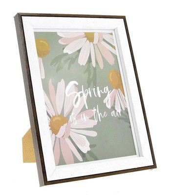 Ramka drewniana format A4 21x29,7 cm- kolor brązowy - KA21