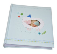 Album na 200 zdjęć w rozmiarze 13x18 cm - do wsuwania - album dziecięcy na urodziny - 2019 baby's heaven - niebieski 