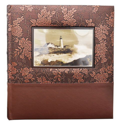 Duży Album Tradycjny SMART 50 kart - Miedziany - CZARNE KARTY