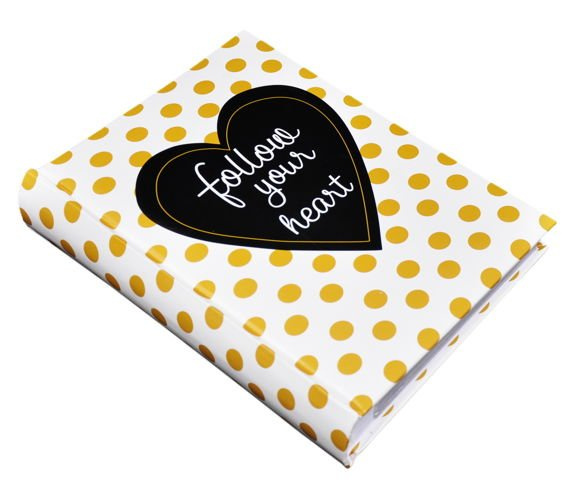 Album 10x15/200 CONCEP - Serca - biały