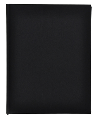 Album na zdjęcia w rozmiarze 10x15 cm - 200 zdjęć do wsuwania - LINEN BLACK - Czarny - płótno