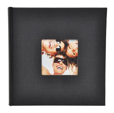 Album na zdjęcia w rozmiarze 10x15 cm - 200 zdjęć do wsuwania - BASIC BLACK - Czarny
