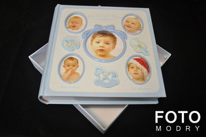 BABY4 Album 10x15/200 - Niebieski - Pudełeczko