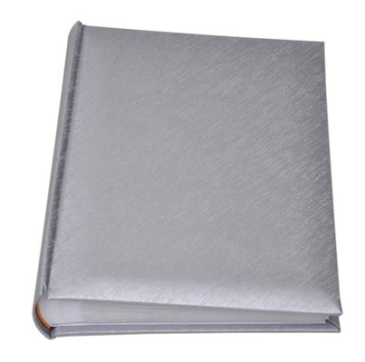Album na zdjęcia w rozmiarze 15x21 cm - 50 zdjęć do wsuwania 15x21/50 CLEAN SILVER - srebrny