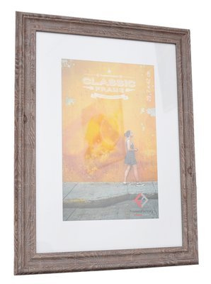 Ramka na zdjęcia w formacie A3 29,7x42 cm - kolor jasno brązowy