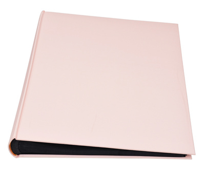 Album na zdjęcia do wklejania tradycyjny DBCL50 - LINEN PEONY - Czarny - 50 kart 100 stron - CZARNE KARTY