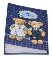 Album na 100 zdjęć w formacie 10x15 - BEARS - Granatowy