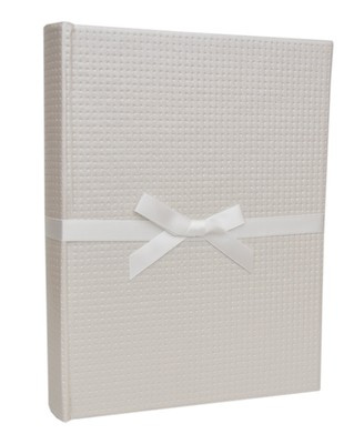 Album na zdjęcia 10x15 cm - 200 zdjęć -  UNIQUE WHITE - kremowy - ekoskóra