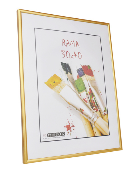 Ramka  30x40 cm - Złota