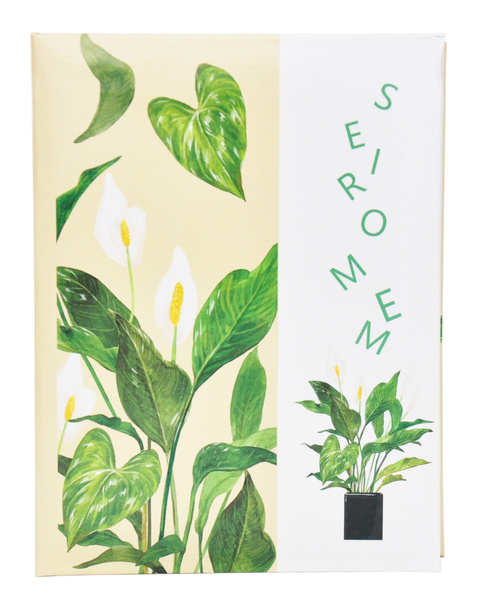 Album na 100 zdjęć w rozmiarze 10x15 cm do wsuwania - 10x15/100 GREEN GRASS  - klejony - jasny - kwiaty