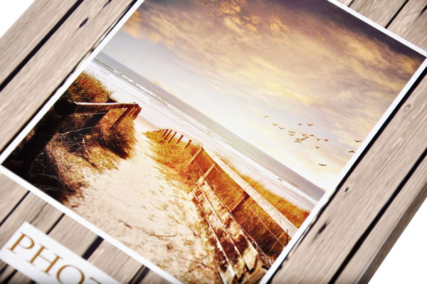 Album na zdjęcia w rozmiarze 10x15 - 304 zdjęcia do wsuwania - 10x15/304 BEACH - beżowy -  widoczki