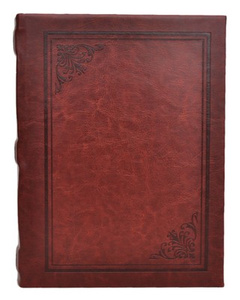 Album na zdjęcia w rozmiarze 10x15 - 200 zdjęć do wsuwania - 10x15/200 JOURNAL - Mahoń - ekoskóra