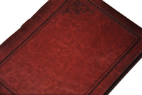 Album na zdjęcia w rozmiarze 10x15 - 200 zdjęć do wsuwania - 10x15/200 JOURNAL - Mahoń - ekoskóra