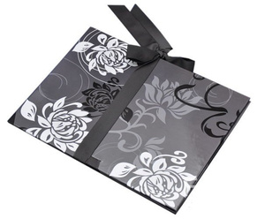 Album harmonijka typu jamnik 13x18/12 - LP57 Black&White - czarny