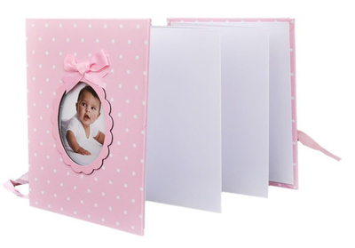 Album harmonijka typu jamnik 13x18/12 - YOUNG CHILD - dziecięcy - rózowy