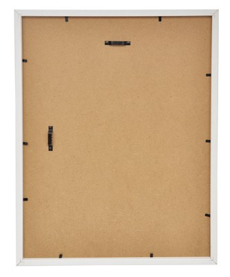 Ramka drewnopodobna - naturalna - na zdjęcie plakat dyplom w rozmiarze 30x40 cm - kolor biały - FC30p