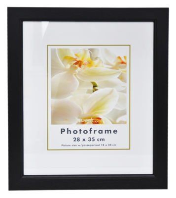 Drewniana Ramka na zdjęcia w formacie 28x35 cm - czarna 