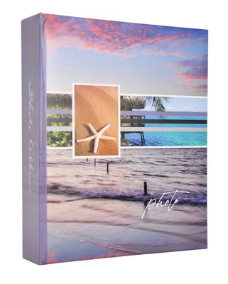 Album na zdjęcia 200 zdjęć w rozmiarze 10x15 cm  SUMMER - 10x15/200 - klejony - wielobarwny - widoczki