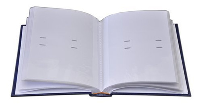 Album na zdjęcia w rozmiarze 15x21 cm - 50 zdjęć do wsuwania 15x21/50 CLEAN SILVER - srebrny