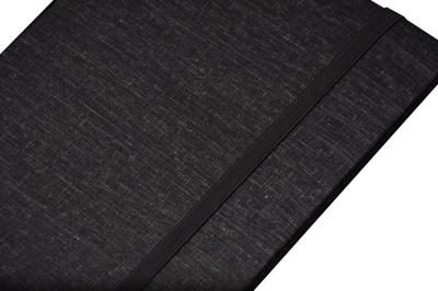 Album harmonijka typu jamnik 15x20/12 - LP-1282 CANVAS - czarny