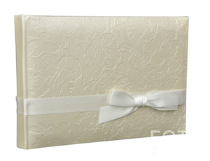 Album tradycyjny FA 5196 SILK RIBBON - ECRU - kremowe karty
