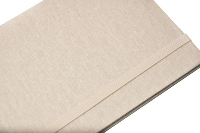 Album harmonijka typu jamnik 15x20/12 - LP-1281 CANVAS - Kremowy