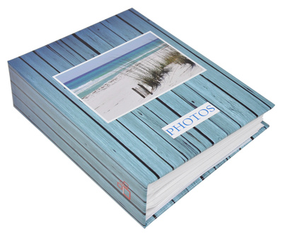 Album na zdjęcia w rozmiarze 10x15 - 304 zdjęcia do wsuwania - 10x15/304 BEACH - turkusowy -  widoczki