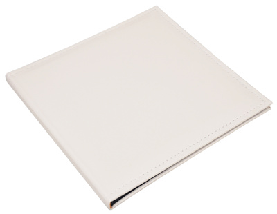 Album na zdjęcia do wklejania 10 kart 20 stron tradycyjny DBCSS10 WHITE - kremowy -  CZARNE KARTY