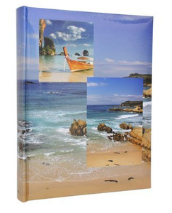 Album 10x15/200 BEACH - Plaża - niebieski