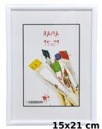 Ramka na zdjęcia w formacie 15x21 cm - biała