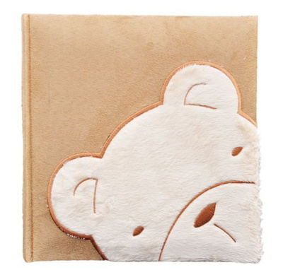 Album 10x15/200 k1668 - Plusz - brązowy