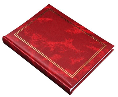 Album na 50 zdjęć w formacie 10x15 cm do wsuwania - 10x15/50 CLASSIC - Bordowy