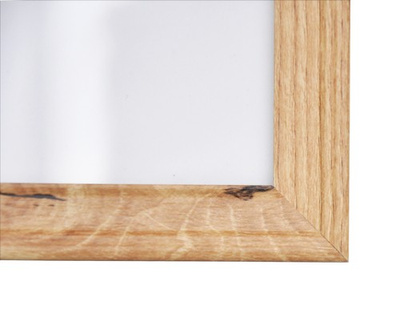 Ramka drewnopodobna - naturalna - format A4 21x29,7 cm- kolor naturalny - G221 - okleina mdf