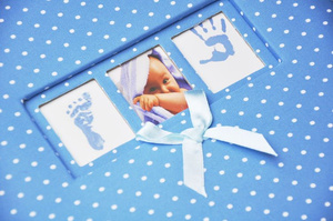 BABY DREAMLAND Album 10x15/300 - Niebieski - 3 zdjęcia na strone