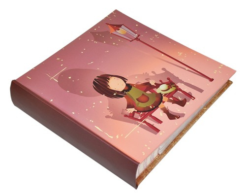 Album na zdjęcia do wsuwania zdjęcia w rozmiarze 10x15 cm - Album na 200 zdjęć - ANIME - Brązowy - Postać z anime - LENA