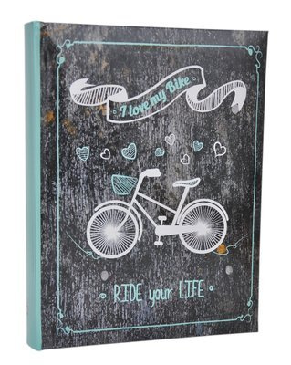 Album 10x15/200 MODERN BIKES - Turkusowy - ciemne drewno