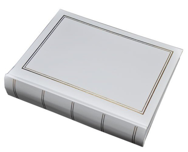 Album na 100 zdjęć w rozmiarze 15x21 cm do wsuwania - 15x21/100 CLASSIC - Biały