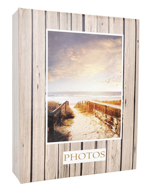 Album na zdjęcia w rozmiarze 10x15 - 304 zdjęcia do wsuwania - 10x15/304 BEACH - beżowy -  widoczki