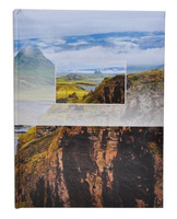 Album 10x15/200 szyty SCENERY - niebieski - Widoczki