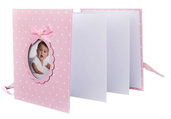 Album harmonijka typu jamnik 13x18/12 - YOUNG CHILD - dziecięcy - rózowy