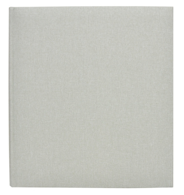 Album na zdjęcia do wklejania tradycyjny DBCL50 - LINEN SAGE - Szałwiowy - 50 kart 100 stron - CZARNE KARTY